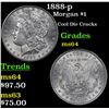 Image 1 : 1888-p Morgan Dollar $1 Grades Choice Unc