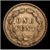 Image 3 : 1859 Indian Cent 1c Grades xf+