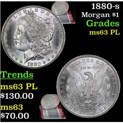 1880-s Morgan Dollar $1 Grades Select Unc PL