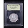 Image 4 : ***Auction Highlight*** 1861-s Seated Half Dollar 50c Graded Select+ Unc By USCG (fc)