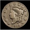 Image 2 : 1818 Coronet Head Large Cent 1c Grades vf+