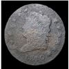 Image 2 : 1810 Classic Head Large Cent 1c Grades g+
