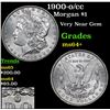 Image 1 : 1900-o/cc Morgan Dollar $1 Grades Choice+ Unc