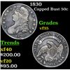 Image 1 : 1830 Capped Bust Half Dollar 50c Grades vf++