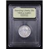 Image 4 : ***Auction Highlight*** 1924-p Standing Liberty Quarter 25c Graded Choice+ Unc By USCG (fc)