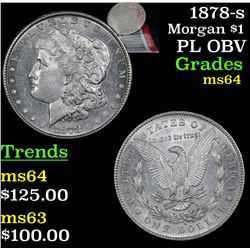 1878-s Morgan Dollar $1 Grades Choice Unc