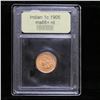 Image 4 : ***Auction Highlight*** 1905 Indian Cent 1c Graded Gem+ Unc RD By USCG (fc)