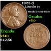 Image 1 : 1922-d Lincoln Cent 1c Grades vf++