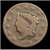 Image 2 : 1834 Coronet Head Large Cent 1c Grades f+
