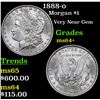 Image 1 : 1888-o Morgan Dollar $1 Grades Choice+ Unc
