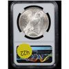 Image 3 : NGC 1924-p Peace Dollar $1 Graded ms64 By NGC