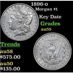 1896-o Morgan Dollar $1 Grades Choice AU