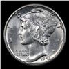 Image 2 : 1943-d Mercury Dime 10c Grades Choice Unc+ FSB