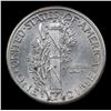 Image 3 : 1943-d Mercury Dime 10c Grades Choice Unc+ FSB