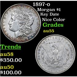 1897-o Morgan Dollar $1 Grades Choice AU