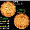 Image 1 : 1904 Indian Cent 1c Grades Choice+ Unc RD