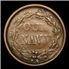 Image 3 : 1863 Our Navy Civil War Token 1c Grades vf++