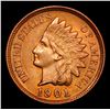 Image 2 : 1901 Indian Cent 1c Grades Choice+ Unc RB