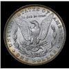 Image 3 : 1884-p Rainbow Toned Morgan Dollar $1 Grades Select+ Unc