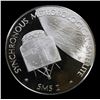 Image 2 : America In Space Synchronous Meteorological Satellite 1oz. .999 Silver Round Grades