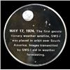 Image 3 : America In Space Synchronous Meteorological Satellite 1oz. .999 Silver Round Grades