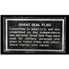 Image 3 : Flags of the American Revolution Great Seal Flag 1oz .925 Sterling Silver Bar Grades