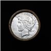 Image 2 : ***Auction Highlight*** Full solid date 1923-d Peace silver dollar roll, 20 coins   (fc)