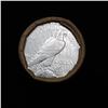 Image 3 : ***Auction Highlight*** Full solid date 1923-d Peace silver dollar roll, 20 coins   (fc)