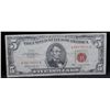 Image 2 : 1963 $5 Red seal United States Note . . Grades vf++