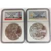 Image 1 : 2012-W AND 2011-S AMERICAN SILVER EAGLES