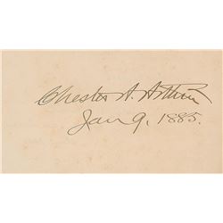 Chester A. Arthur