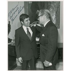 Harrison Schmitt and Nelson Rockefeller