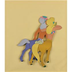 Two Centaurettes production cel from Fantasia