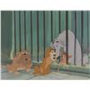 Image 1 : Toughy, Boris, Pedro, and Bull production cels from Lady and the Tramp