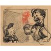 Image 1 : Pinocchio and Lampwick storyboard drawing from Pinocchio