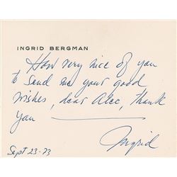 Ingrid Bergman