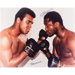 Muhammad Ali and Joe Frazier