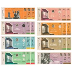 Rome 1960 Summer Olympics Tickets
