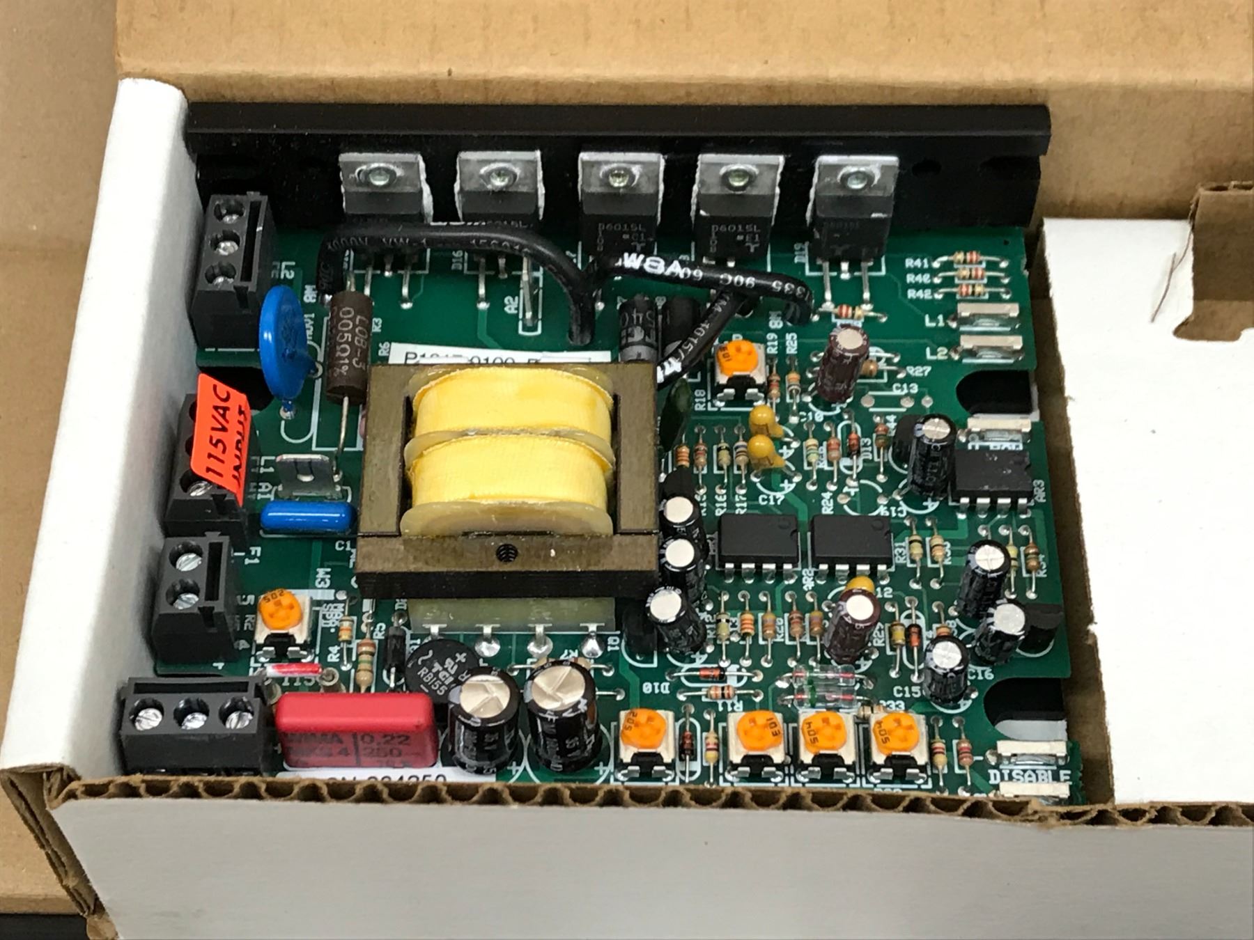(3) EXTRON 181-T P1817-0100 DC MOTOR CONTROLLER