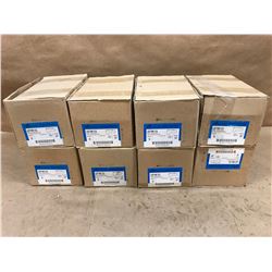 (8) COOPER CROUSE-HINDS LB75M CG CONDUIT BODY , COVER & NEOPRENE GASKET QTY 10
