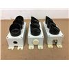 Image 2 : (3) Banner SP350GYRPQ 3-Indicator Daylight Visible EZ-LIGHT Traffic Light