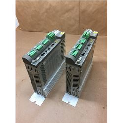 (2) ELAU MC-4/11/01/400 PACDRIVE MC-4 SERVO DRIVE