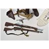 Image 2 : Vintage G.I. Joe action figure patented 1964 with accessories including snow shoes and boots, two ri
