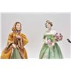 Image 2 : Four Royal Doulton figurines including "Happy Birthday" HN3660, "Tissot" HN3359, "Rachel" HN2919 and