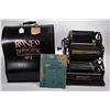 Image 1 : Vintage Roneo Duplicator No. 2 with fitted tin carrying case and original owner's manual