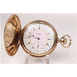 Elgin size 12, 7 jewel grade 232, model 2 pocket watch. Serial # 9603978, dates to 1903. #/4 nickel 