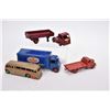 Image 1 : Four vintage Dinky Toys including Mindel Smart Helecs # 421, Gui Ever Ready batteries truck, Fordson
