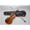 Image 1 : Vintage half size violin with bow in hard case