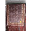 Image 1 : 100% wool Iranian Arbedil area carpet with overall geometric design, soft purple background, triple 