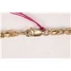 Image 2 : 10kt yellow gold fancy link neck chain, 22" in length. Retail replacement value $ 1,685.00